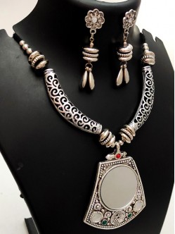 Oxidised Jewelry Set